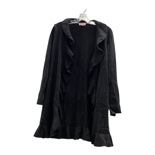 Sweater Cardigan Designer By Lilly Pulitzer In Black, Size:Xs