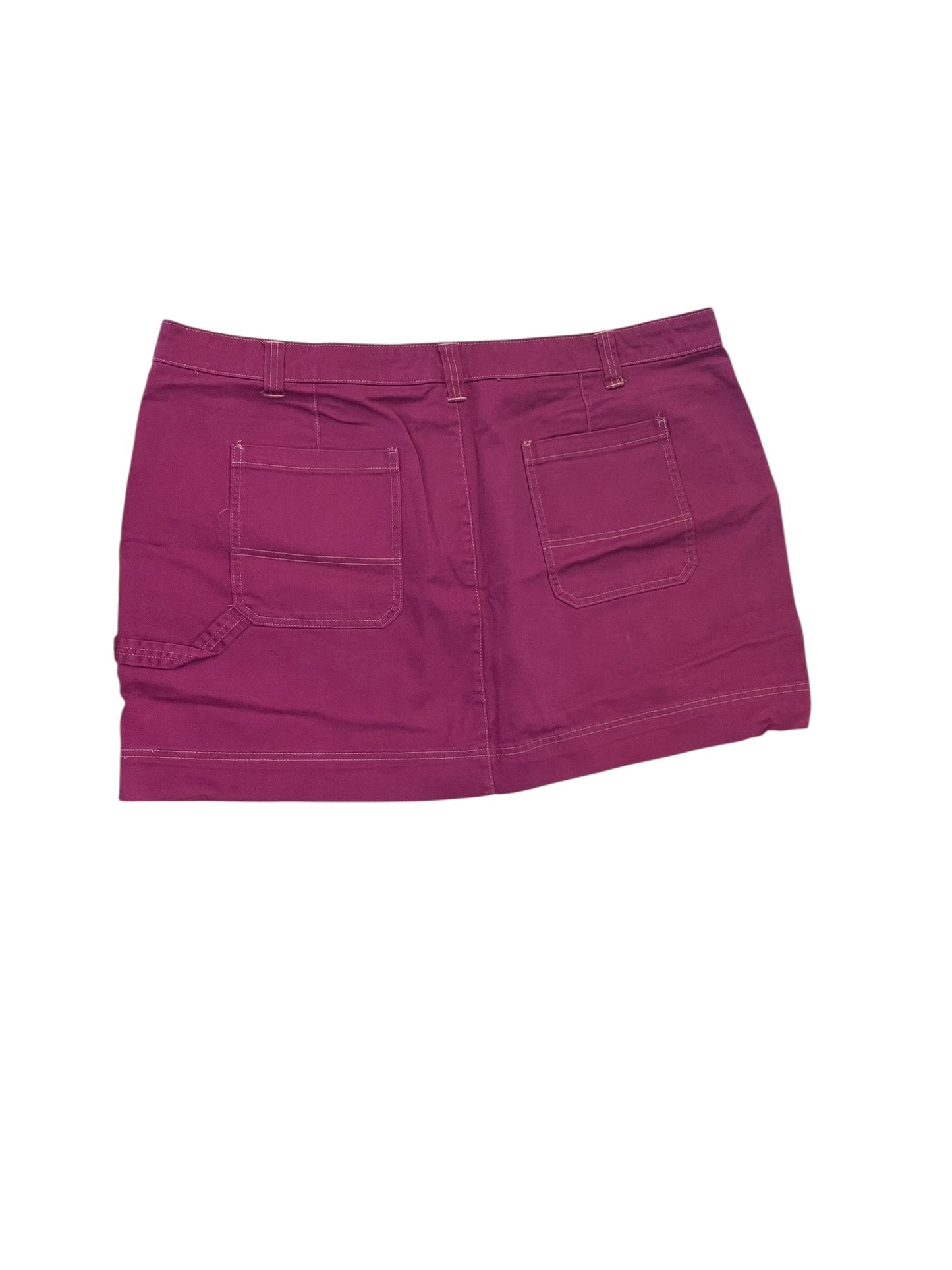 Skirt Mini & Short By Old Navy In Pink Denim, Size:3X