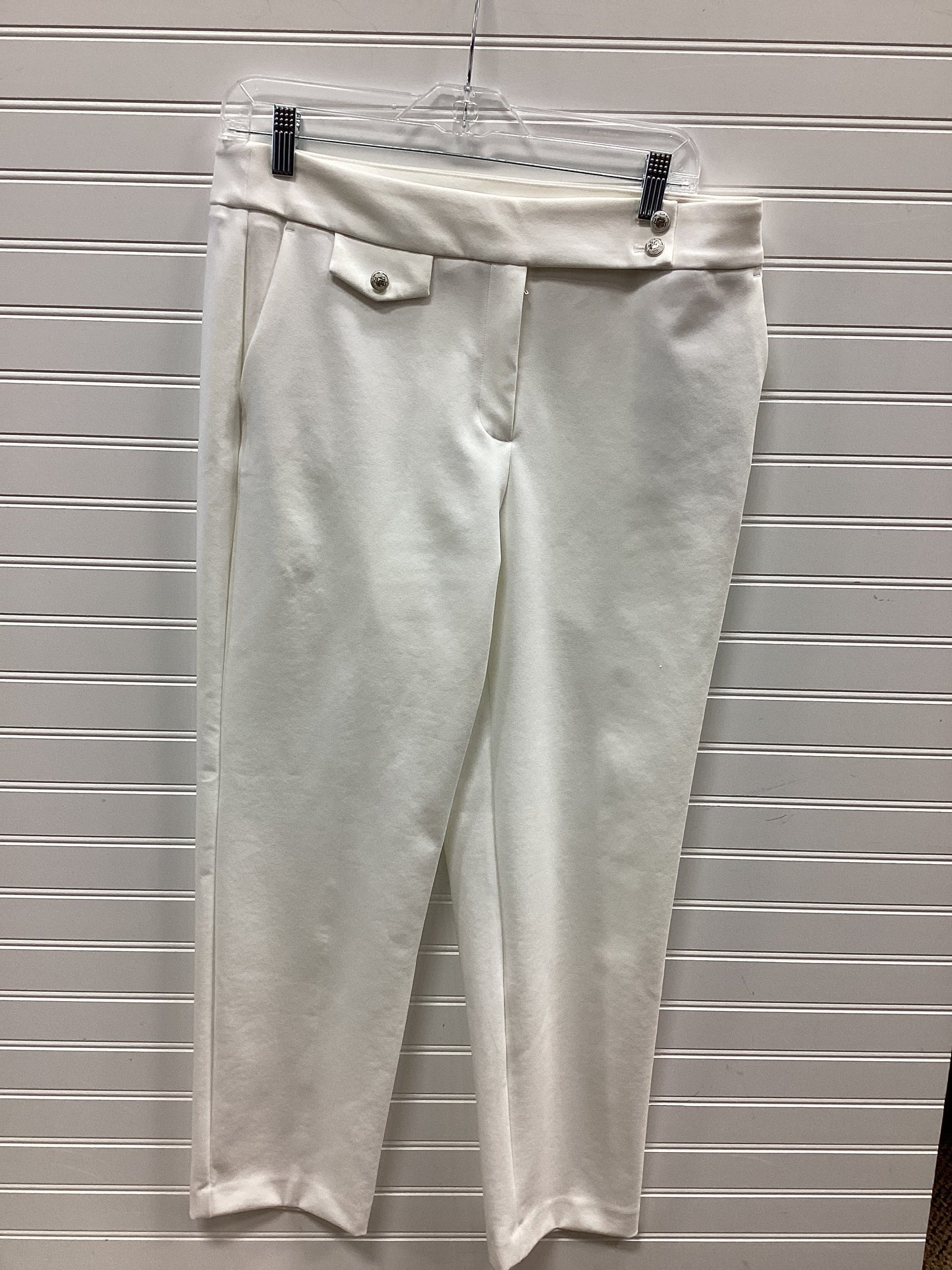 Pants Dress By Rachel Zoe In White, Size:10