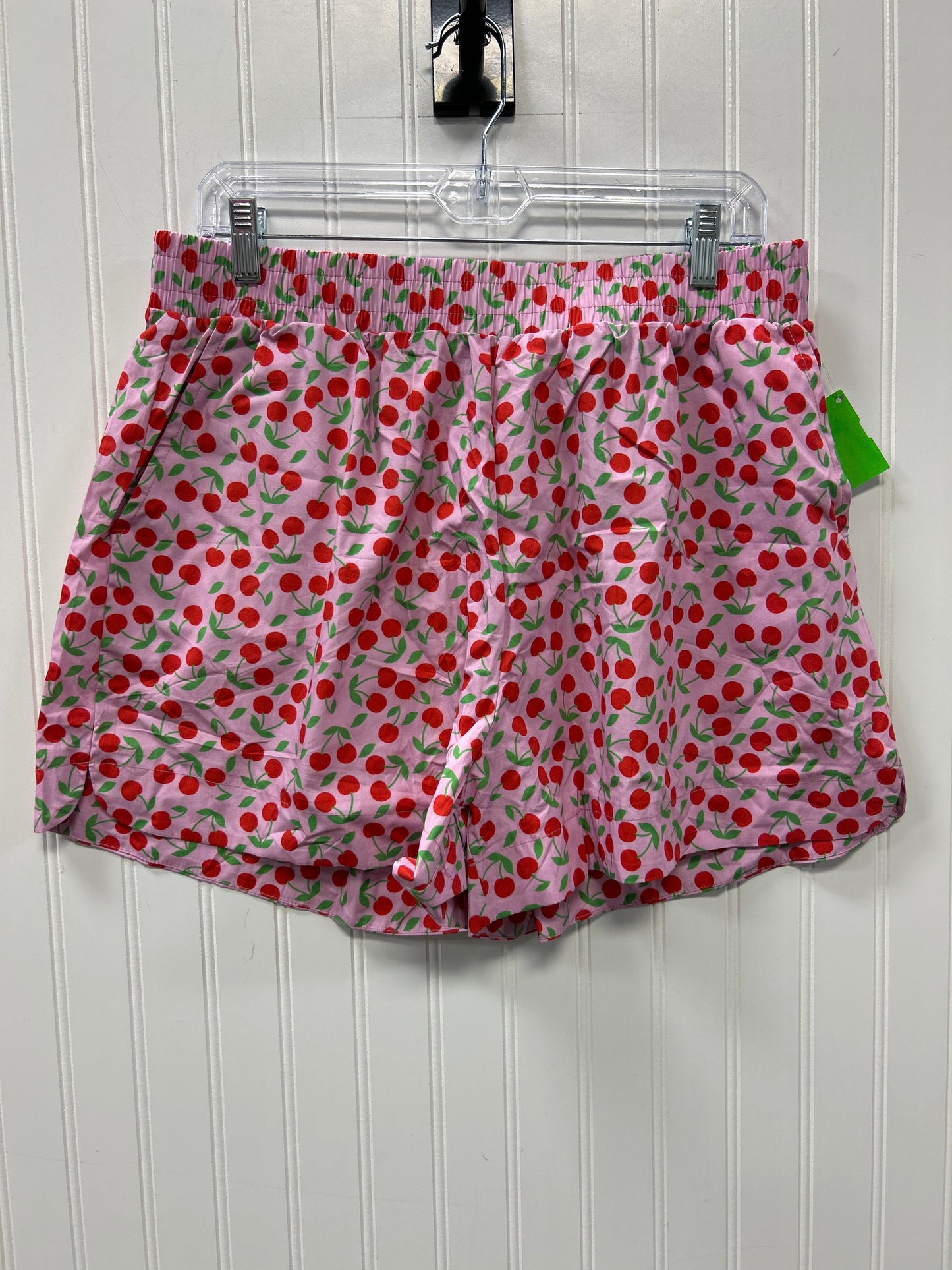 Athletic Shorts By Blakeley In Pink, Size:L