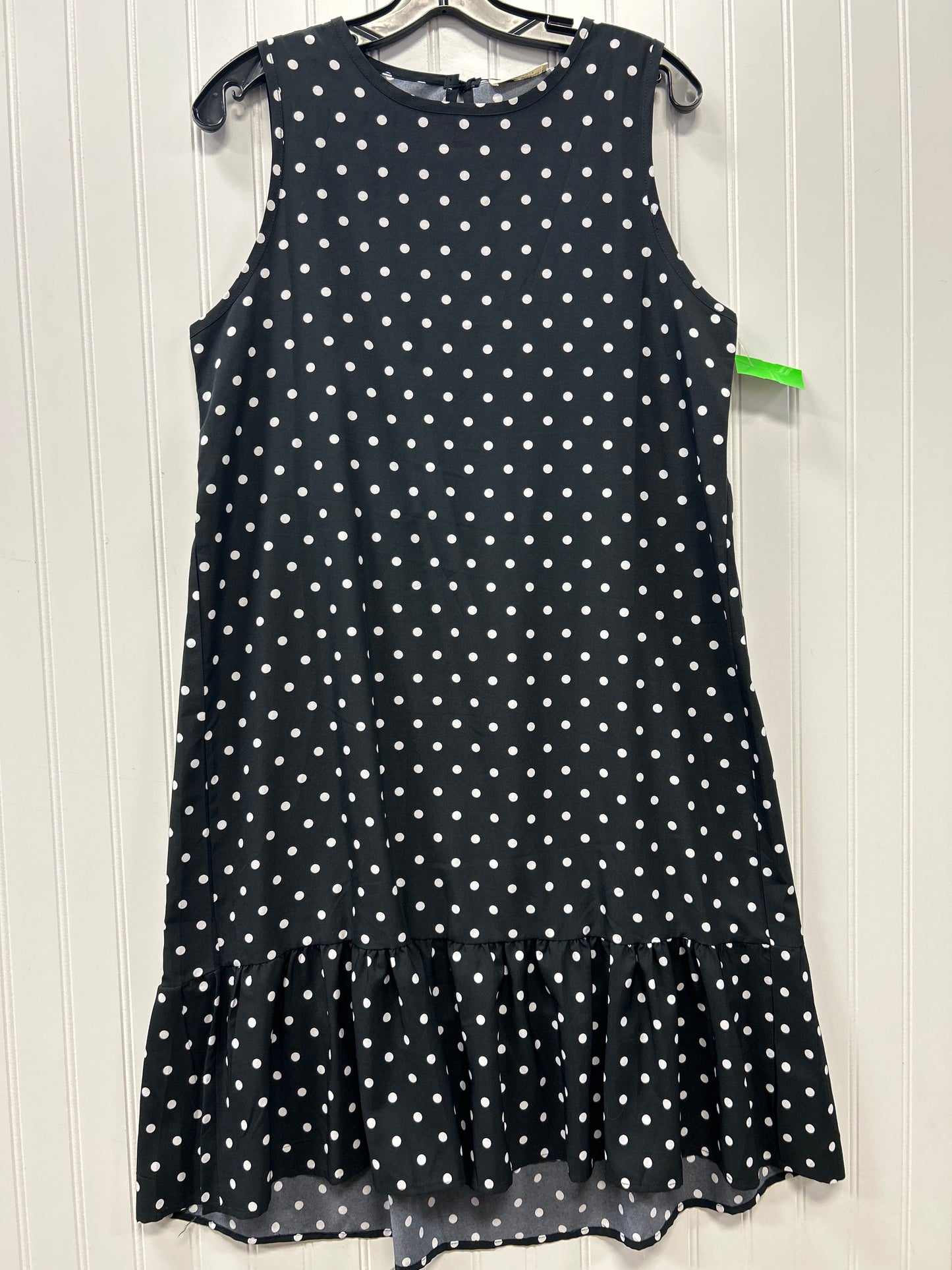 Dress Casual Midi By Clothes Mentor In Beige, Size:Xl NWT