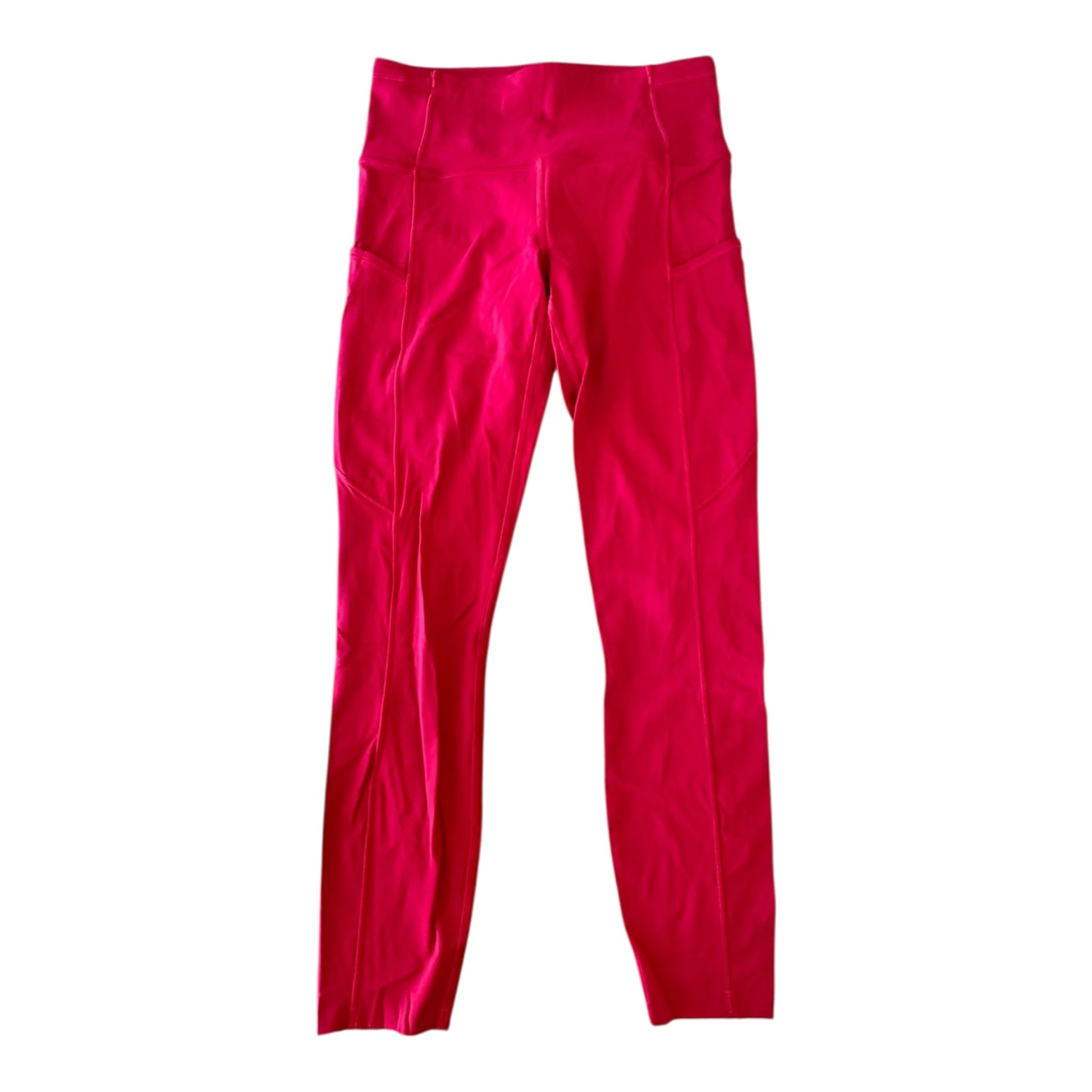 Athletic Leggings By Lululemon In Red, Size:6