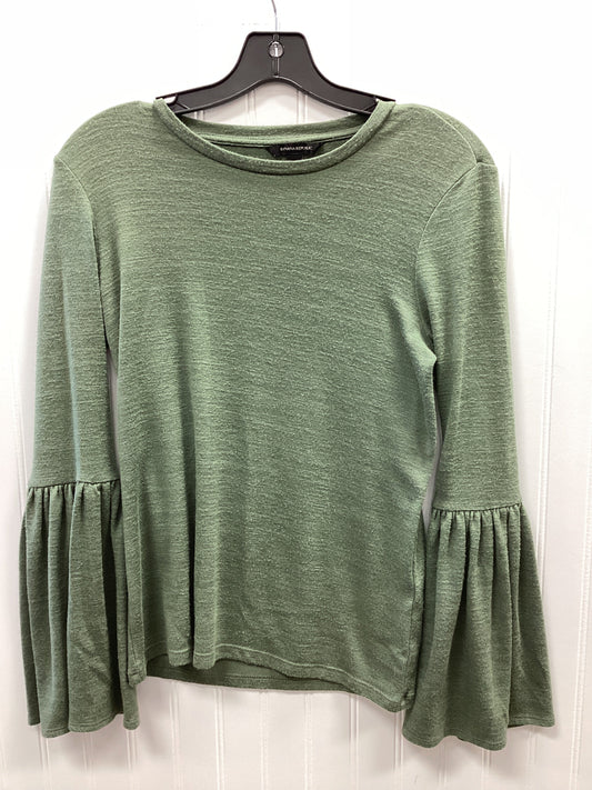 Top Ls By Banana Republic In Green, Size:Xs