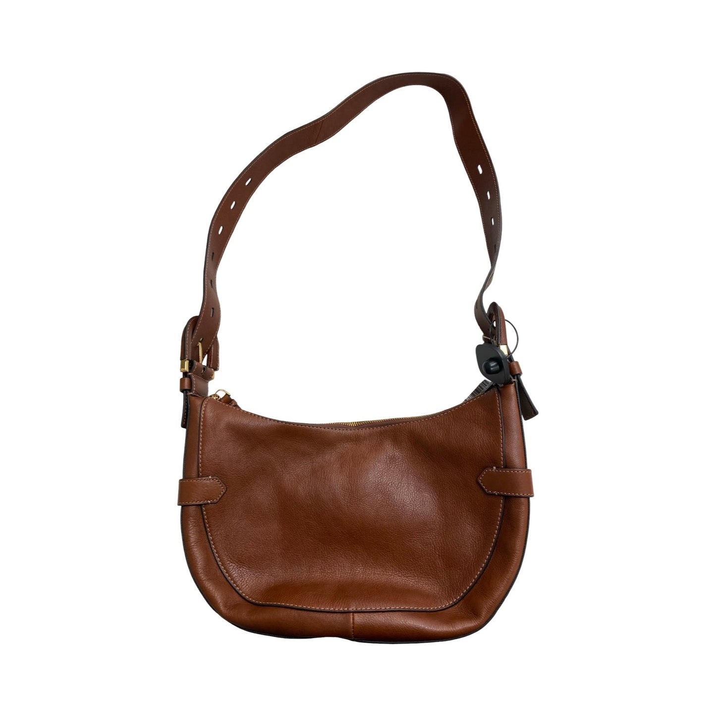 Handbag Leather By Fossil In Brown, Size:Large