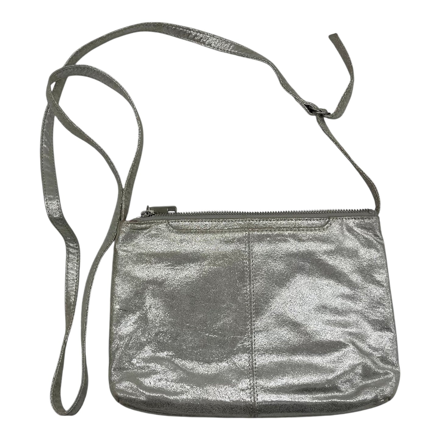 Crossbody By Hobo Intl In Silver, Size:Medium