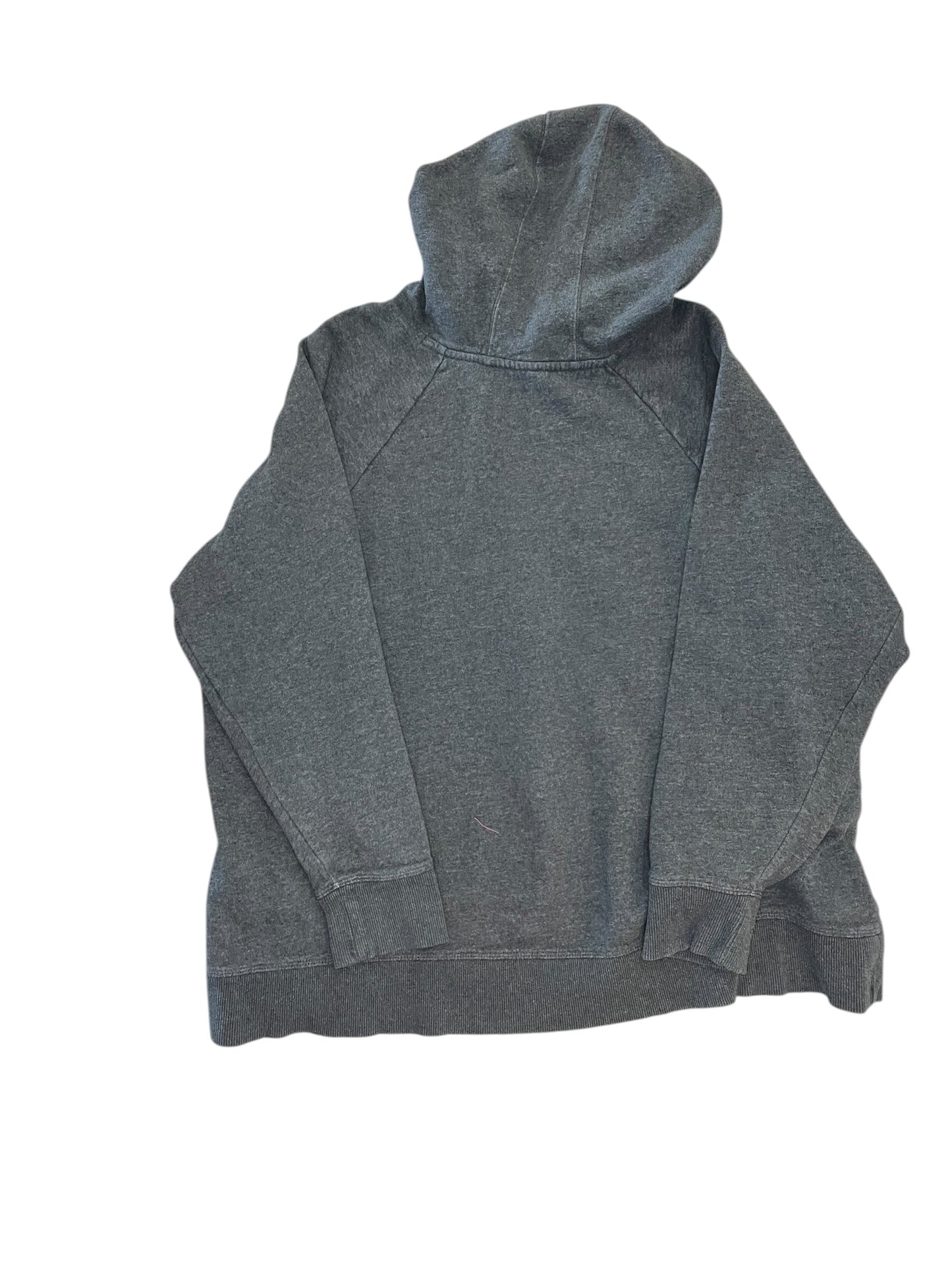 Athletic Sweatshirt Hoodie By Under Armour In Grey, Size:2X