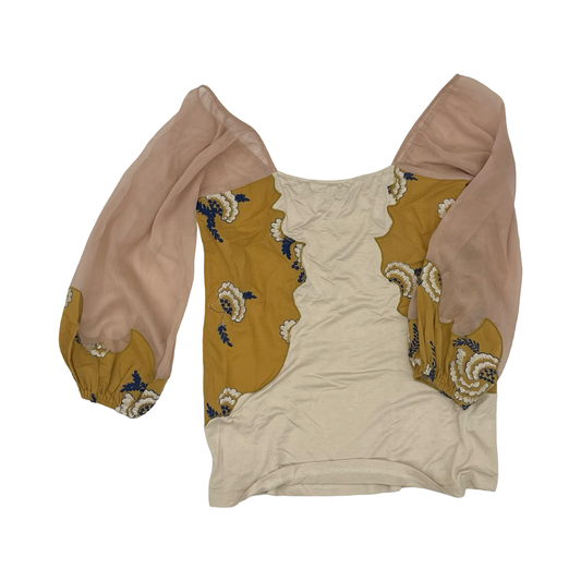 Blouse Ls By Gimmicks In Animal Print, Size:S