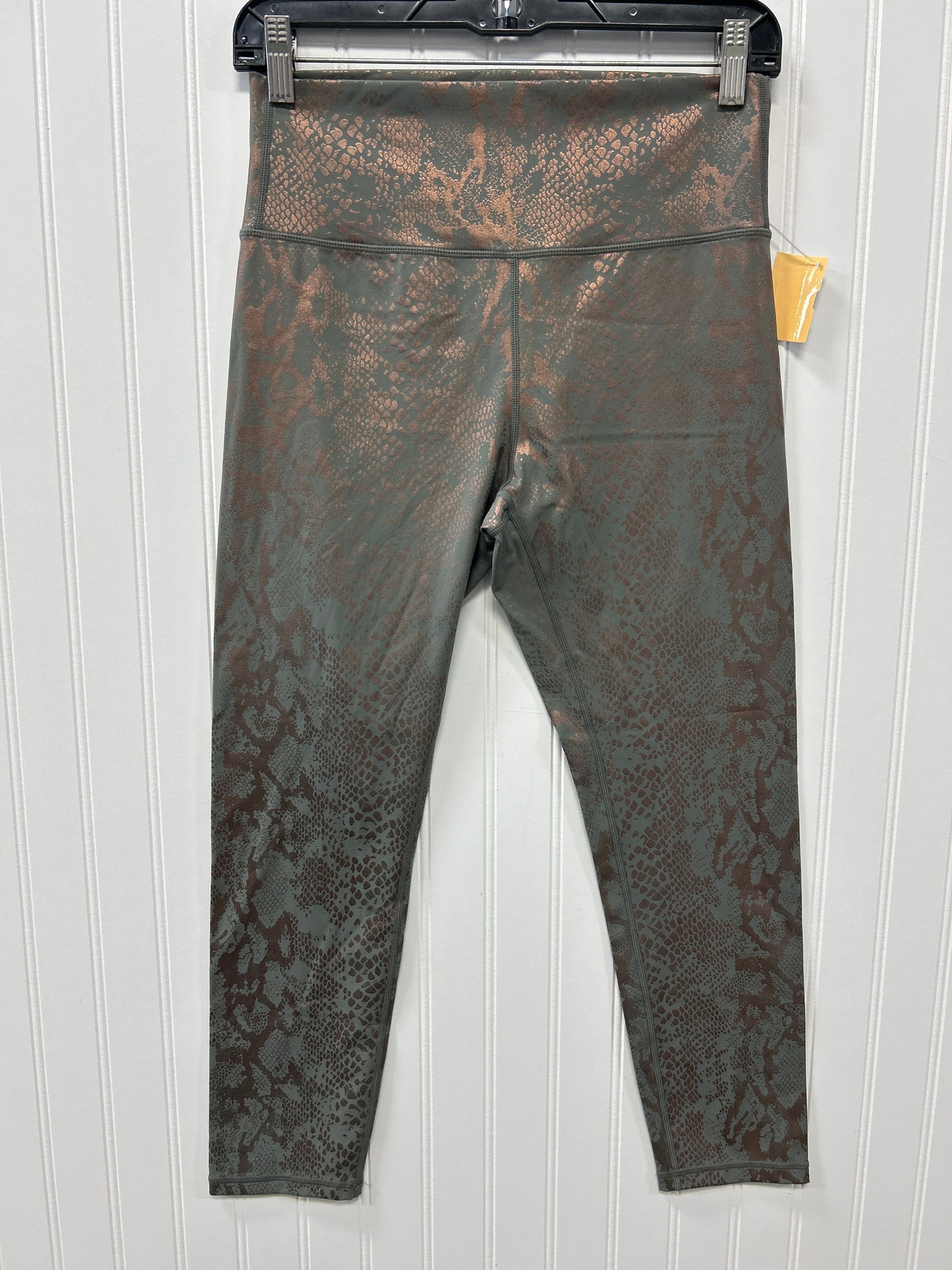 Athletic Leggings By Zyia In Animal Print, Size:L