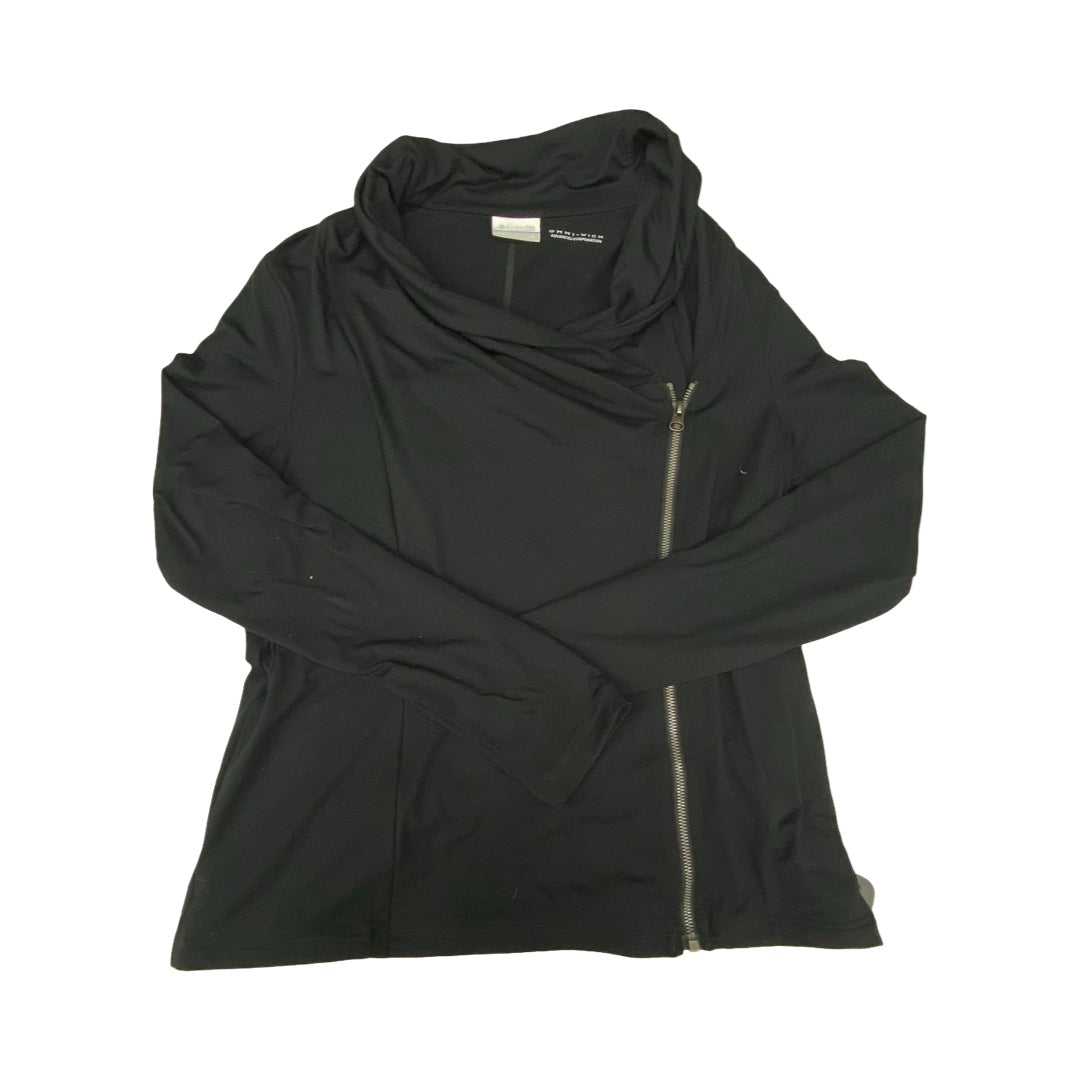 Athletic Sweatshirt Collar By Columbia In Black, Size:L