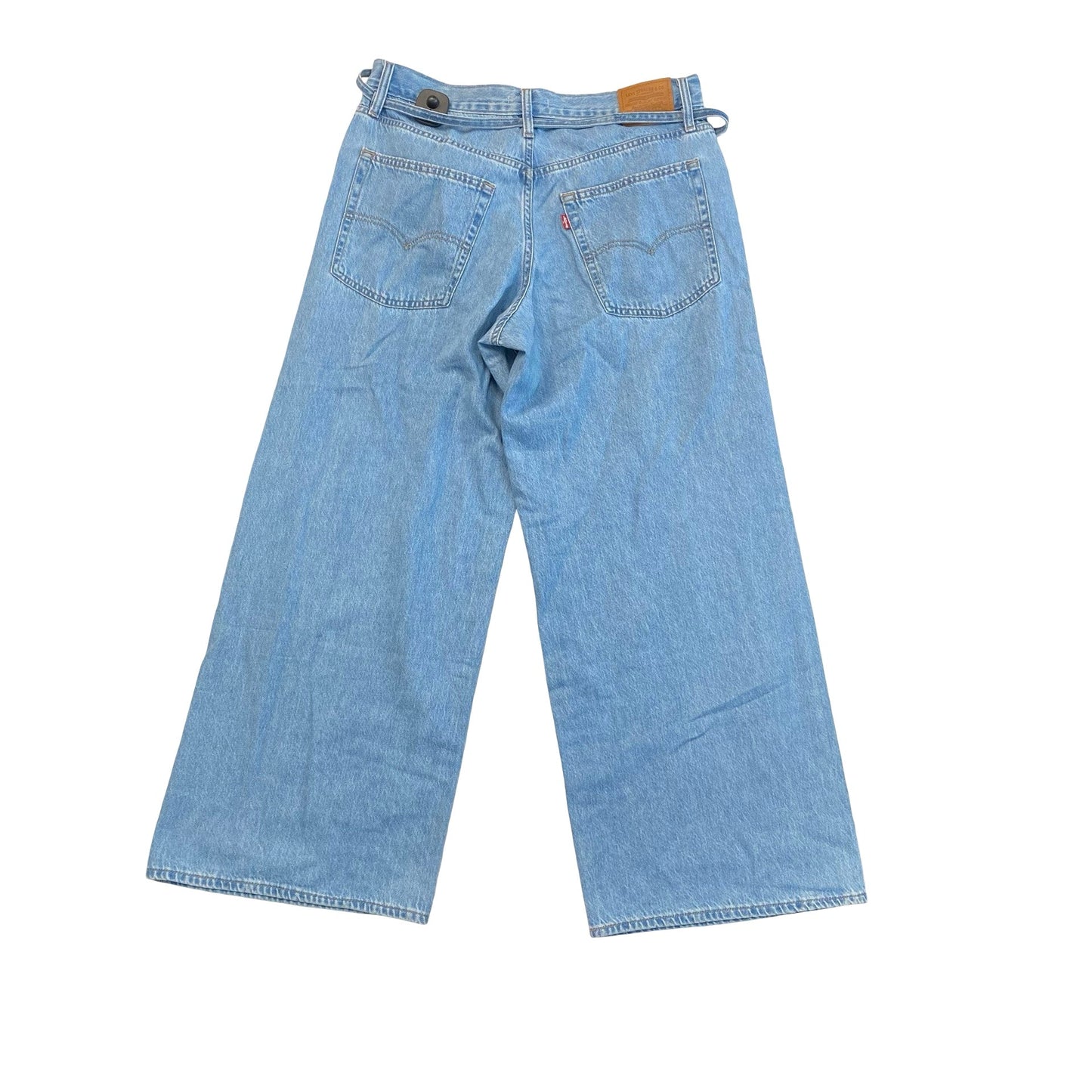 Jeans Wide Leg By Levis In Blue Denim, Size:10