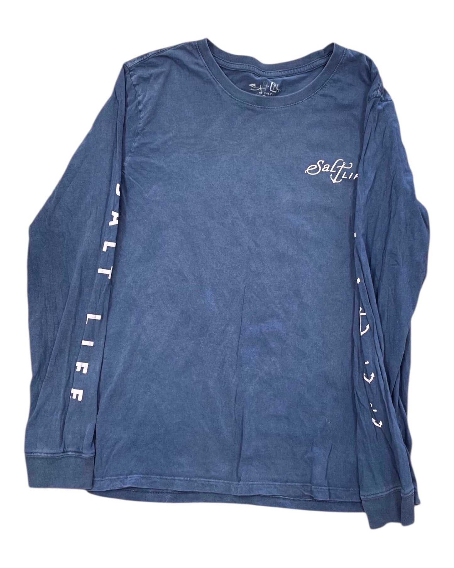 Top Ls By Salt Life In Blue, Size:M