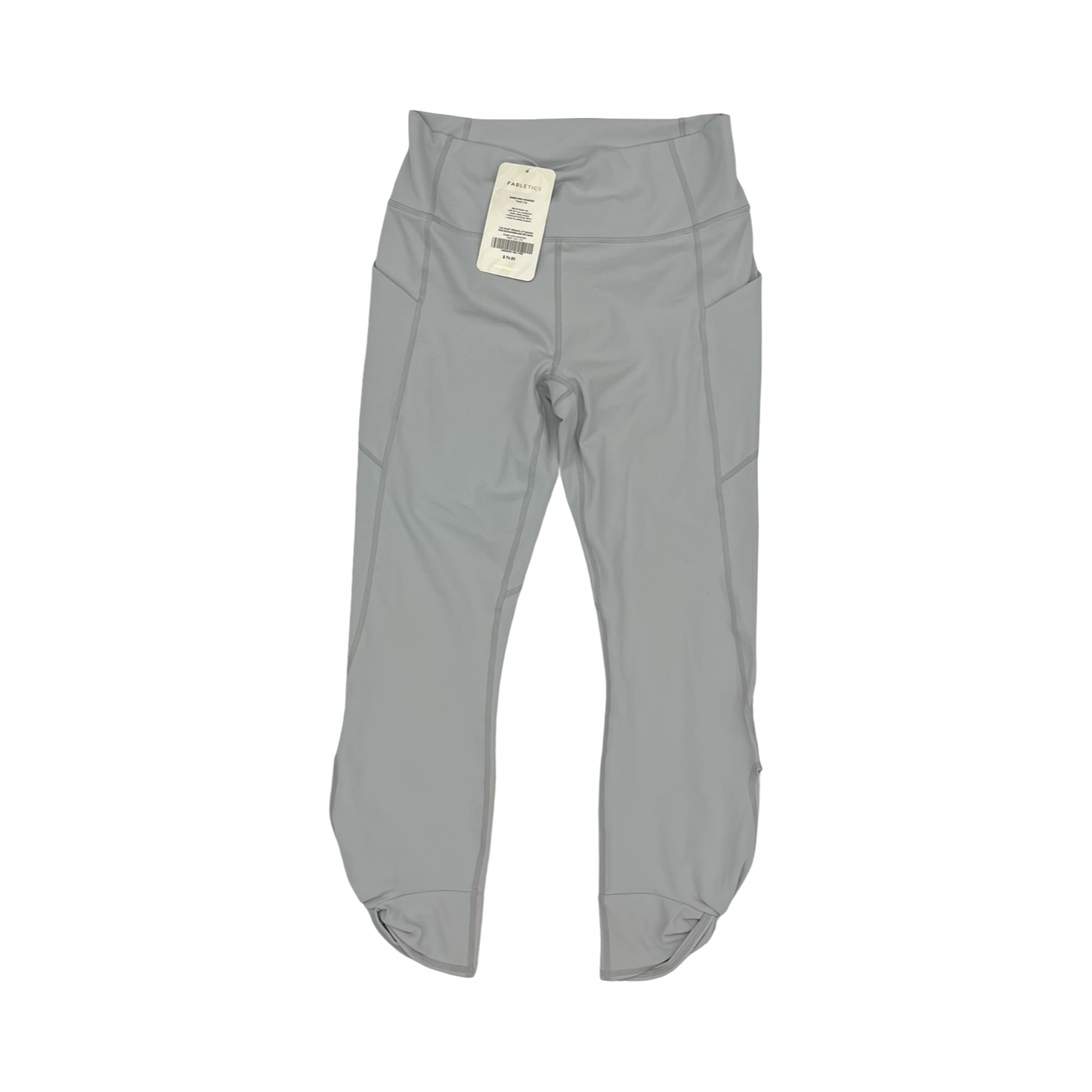 Athletic Leggings By Fabletics In Grey, Size:L