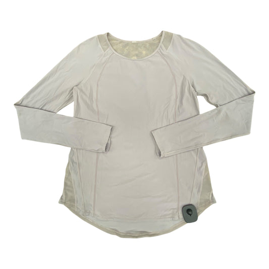 Athletic Top Ls Crewneck By Lululemon In Lilac, Size:S