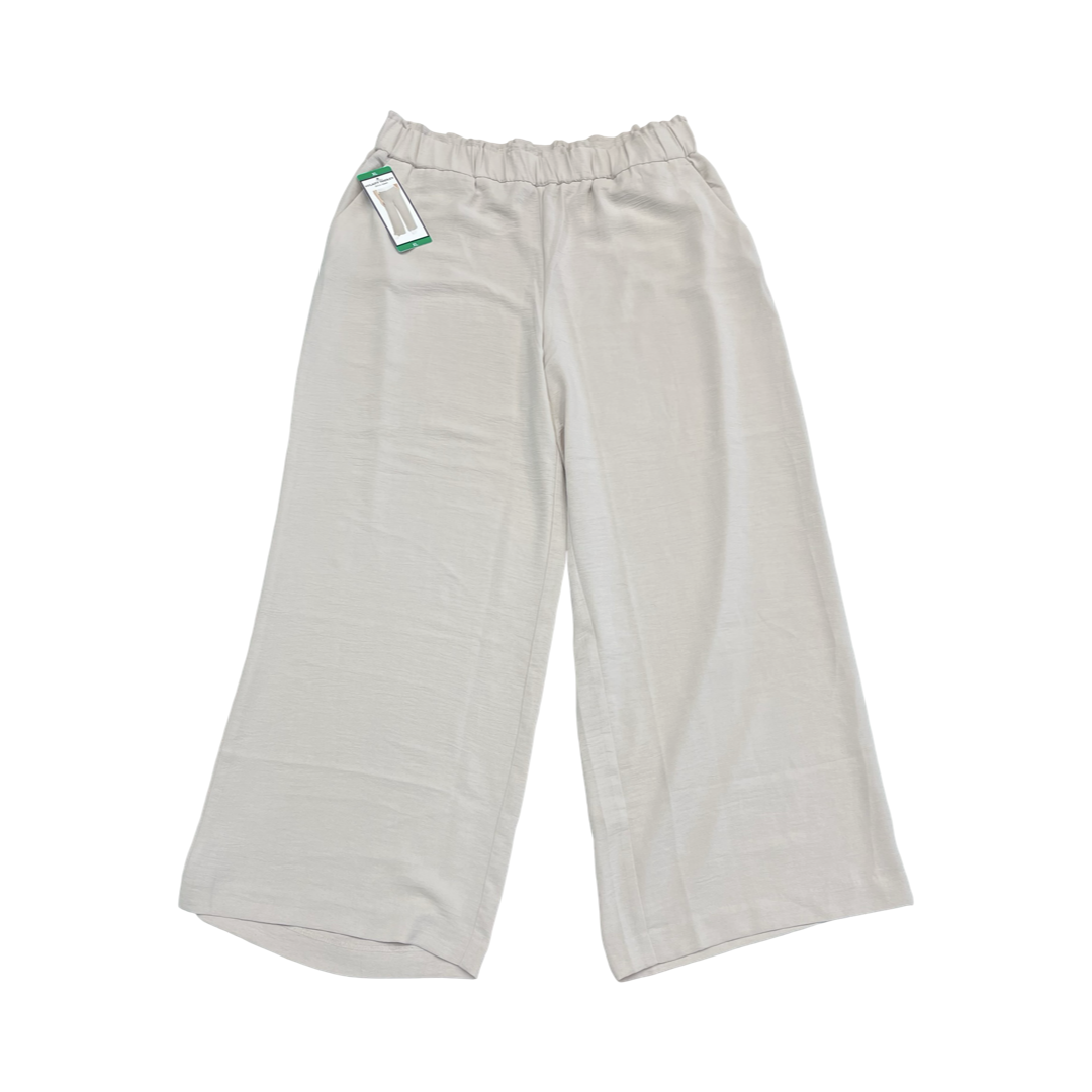 Pants Wide Leg By Hilary Radley In Tan, Size:Xl