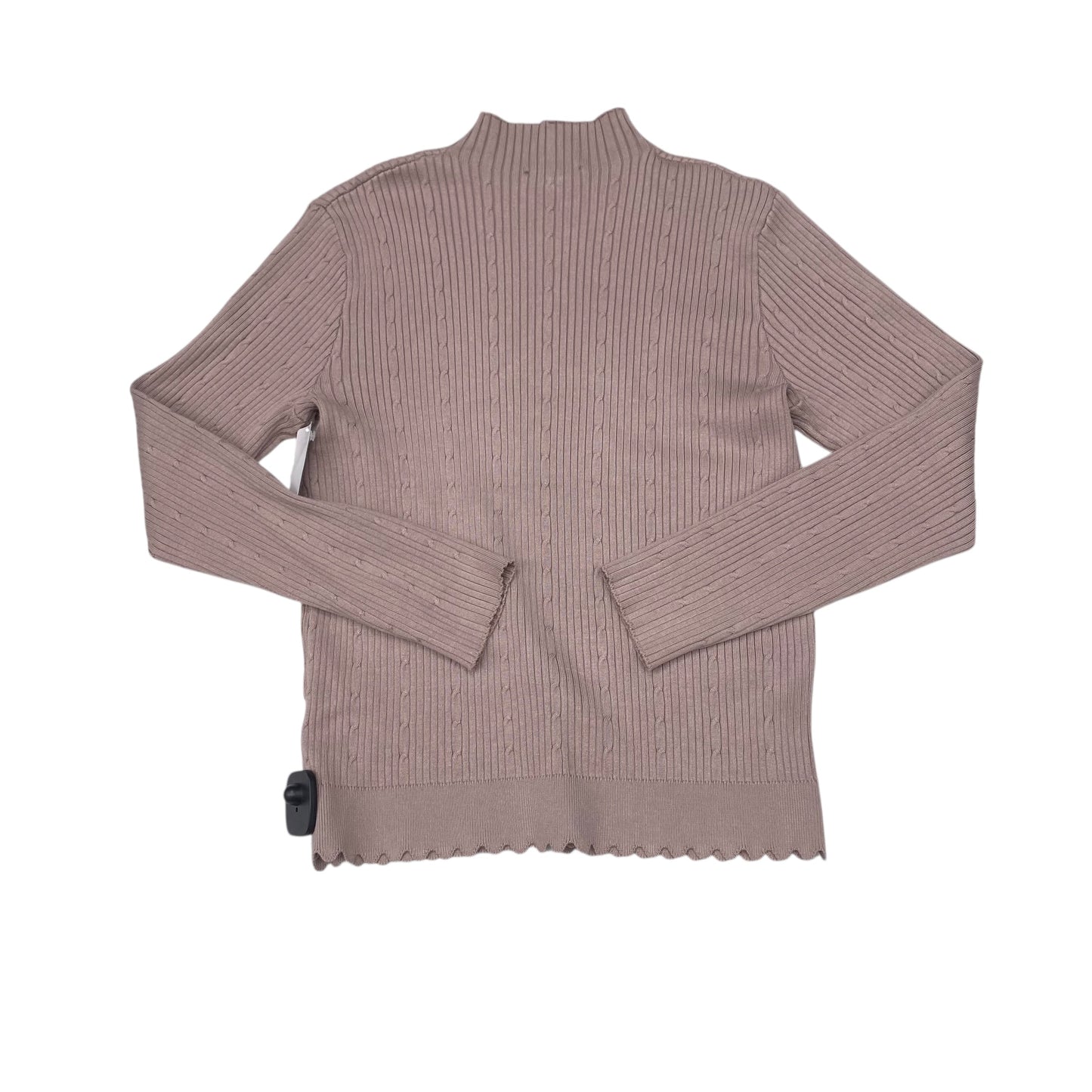 Sweater By Adrianna Papell In Mauve, Size:M
