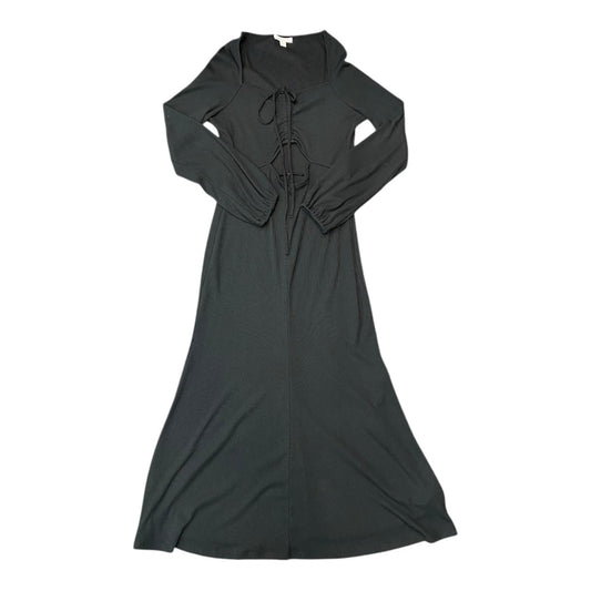 Dress Casual Maxi By Topshop In Black, Size:10