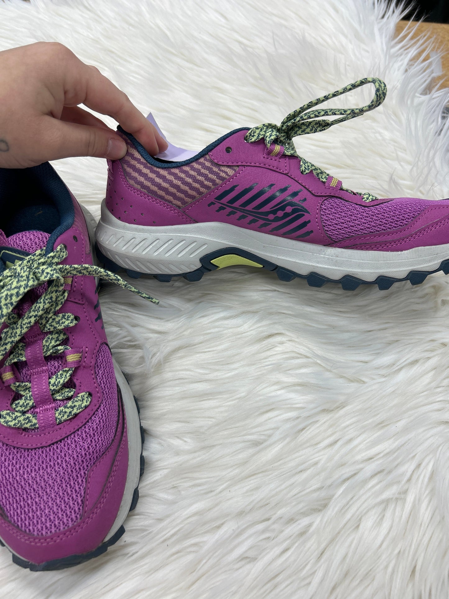 Shoes Athletic By Saucony In Purple, Size:8