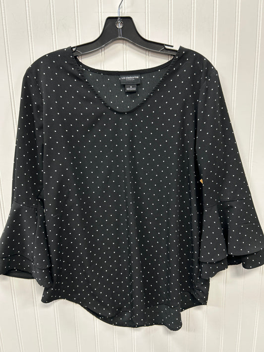 Top Ls By Liz Claiborne In Blue, Size:M