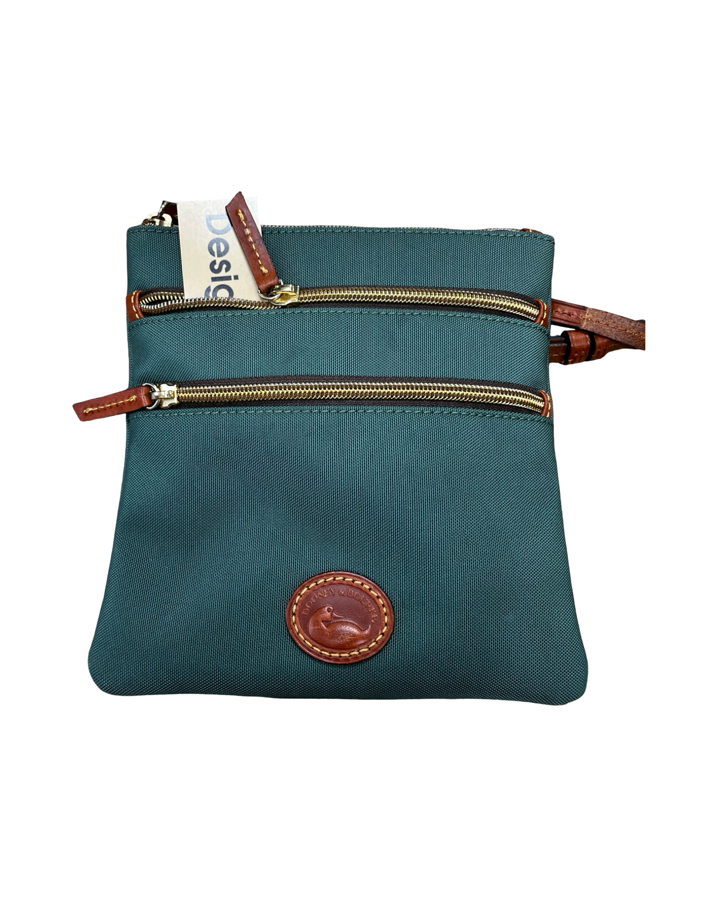 Crossbody Designer By Dooney And Bourke In Green, Size:Small