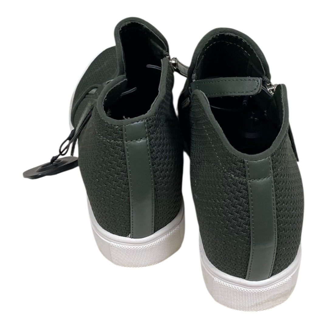 Boots Ankle Heels By Steve Madden In Green, Size:8