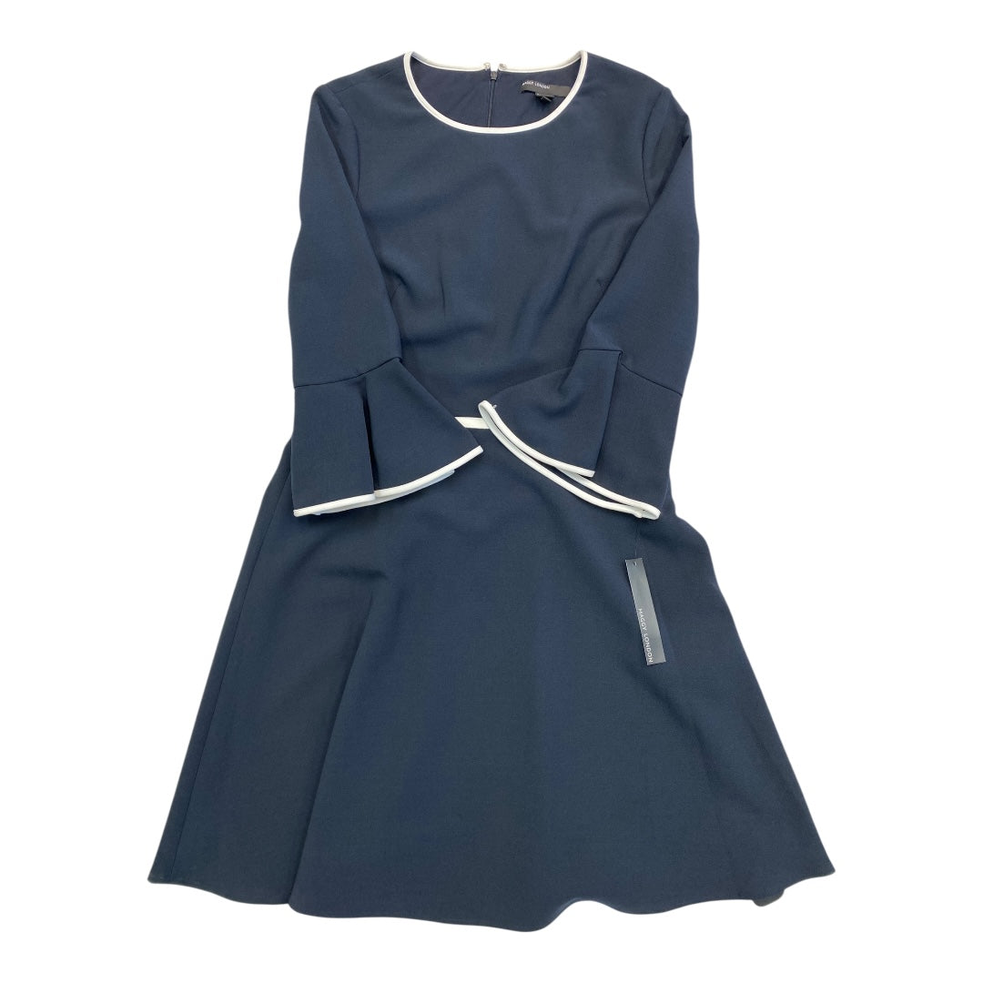 Dress Casual Short By Maggy London In Navy, Size:12