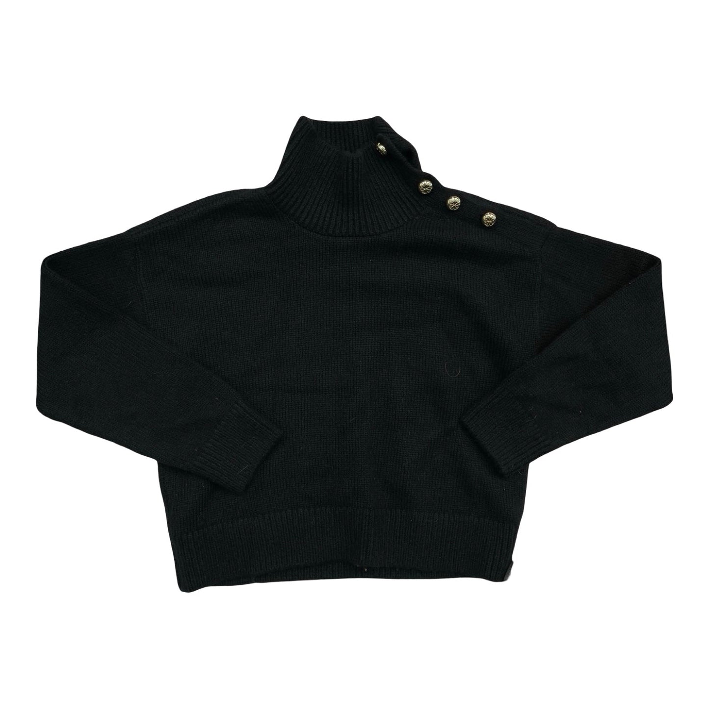 Sweater Designer By Kate Spade In Black, Size:S