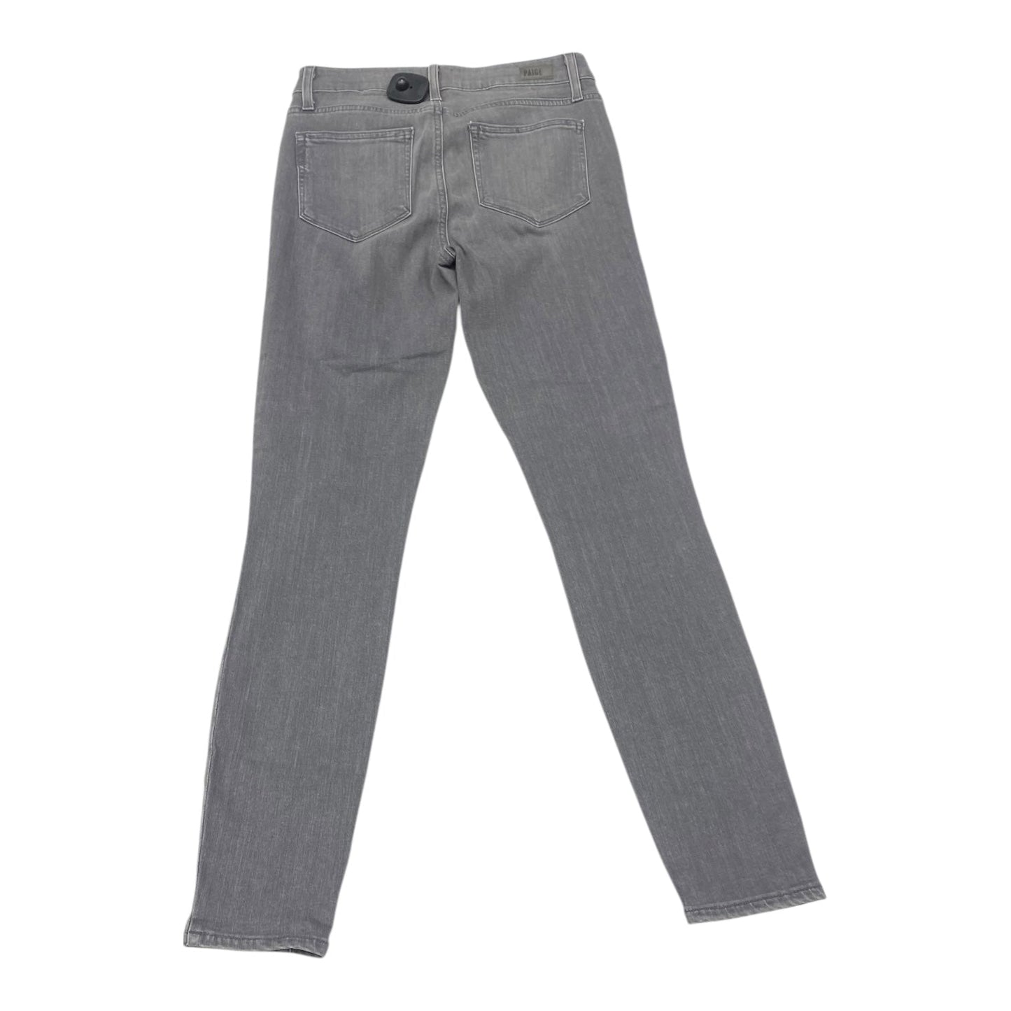 Jeans Skinny By Paige In Grey Denim, Size:6