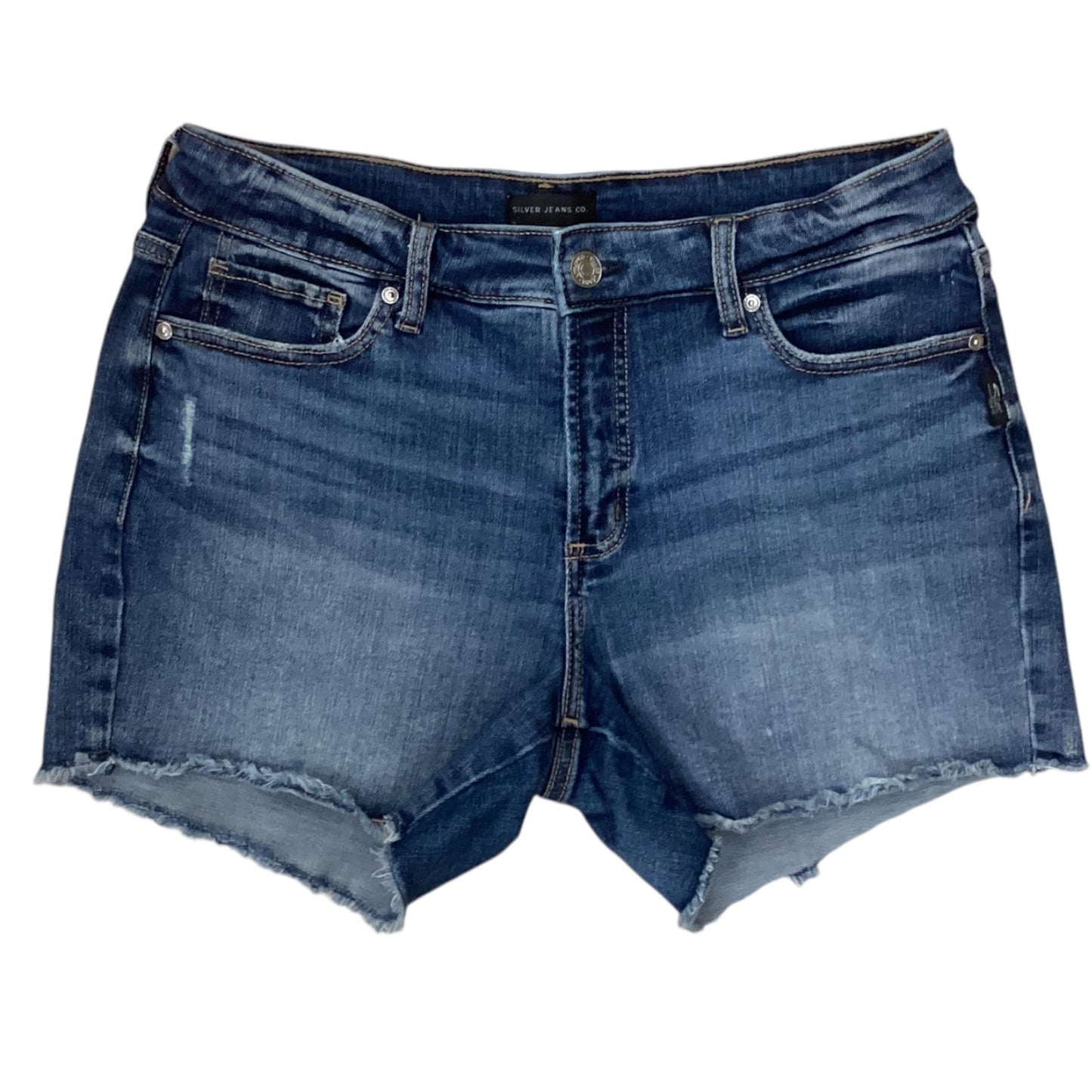 Shorts By Silver In Blue Denim, Size:8