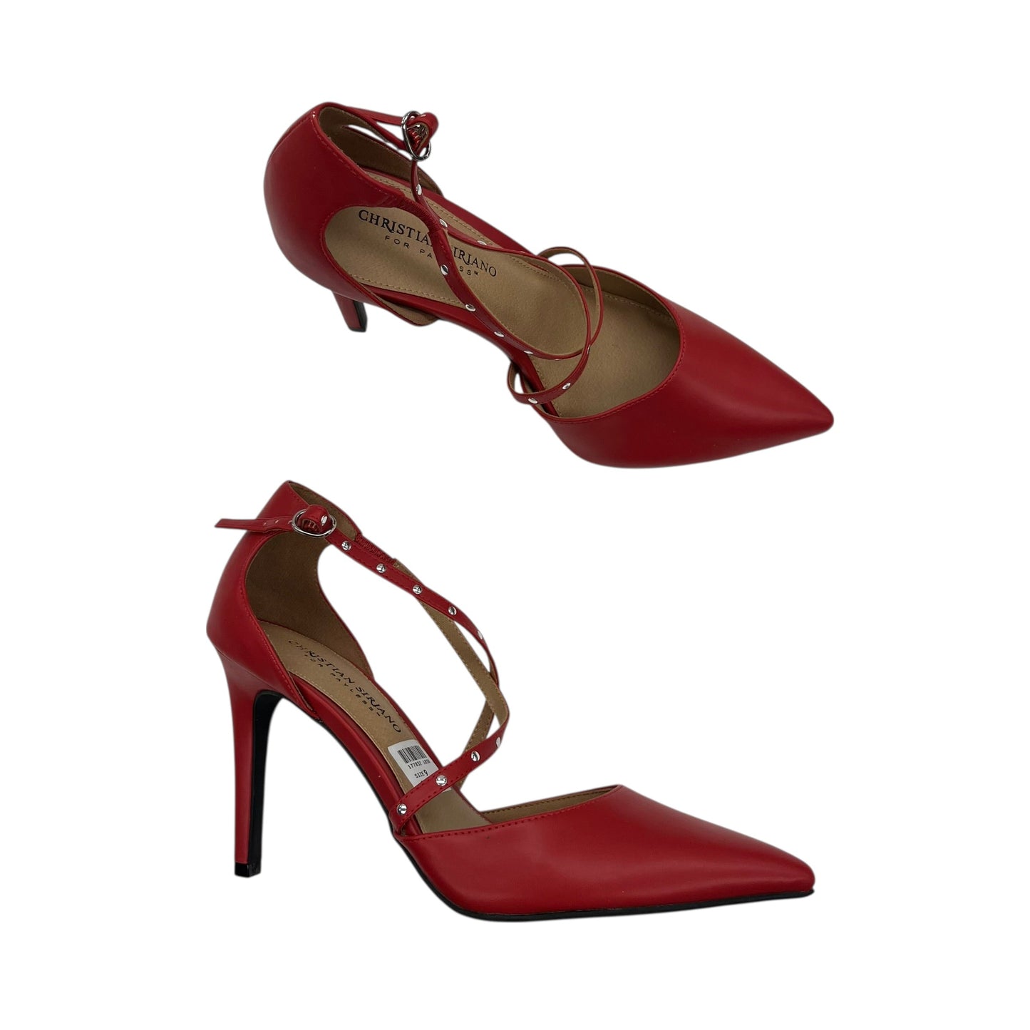Shoes Heels Stiletto By Christian Siriano For Payless In Red, Size:9