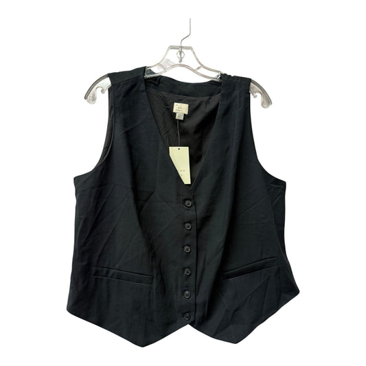 Vest Other By A New Day In Black, Size:1X