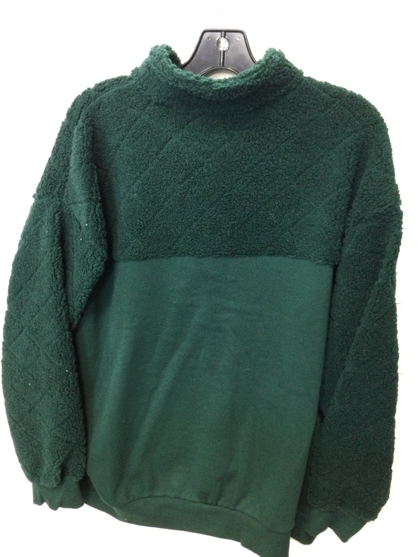 Jacket Fleece By Time And Tru In Green, Size:2X
