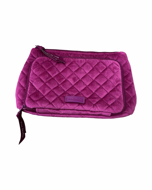 Makeup Bag By Vera Bradley In Pink, Size:Medium