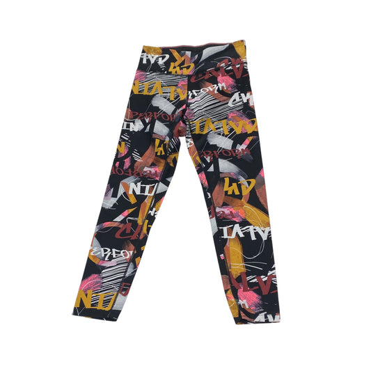 Athletic Leggings By Calvin Klein Performance In Multi, Size:M