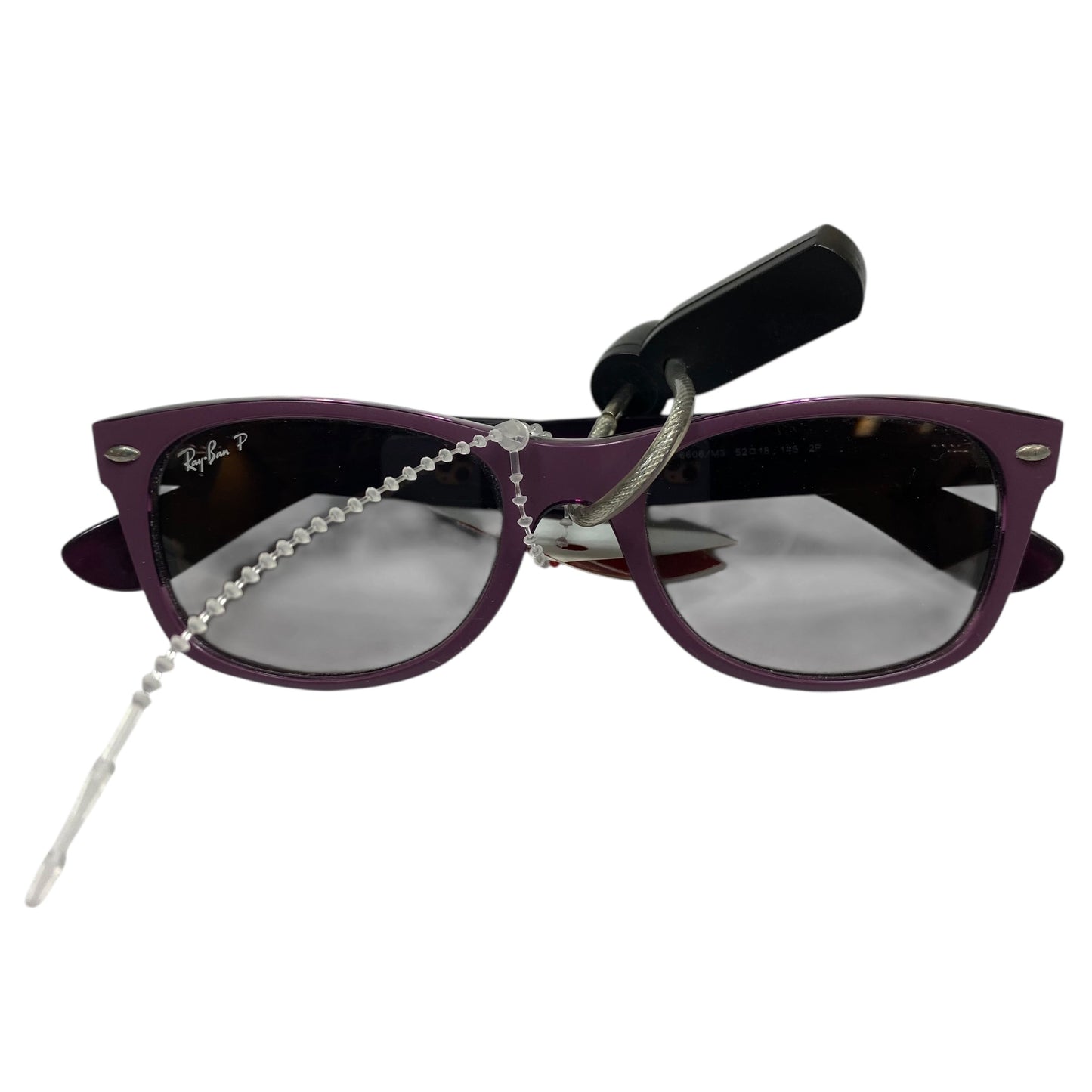 Sunglasses Designer By Ray Ban In Purple