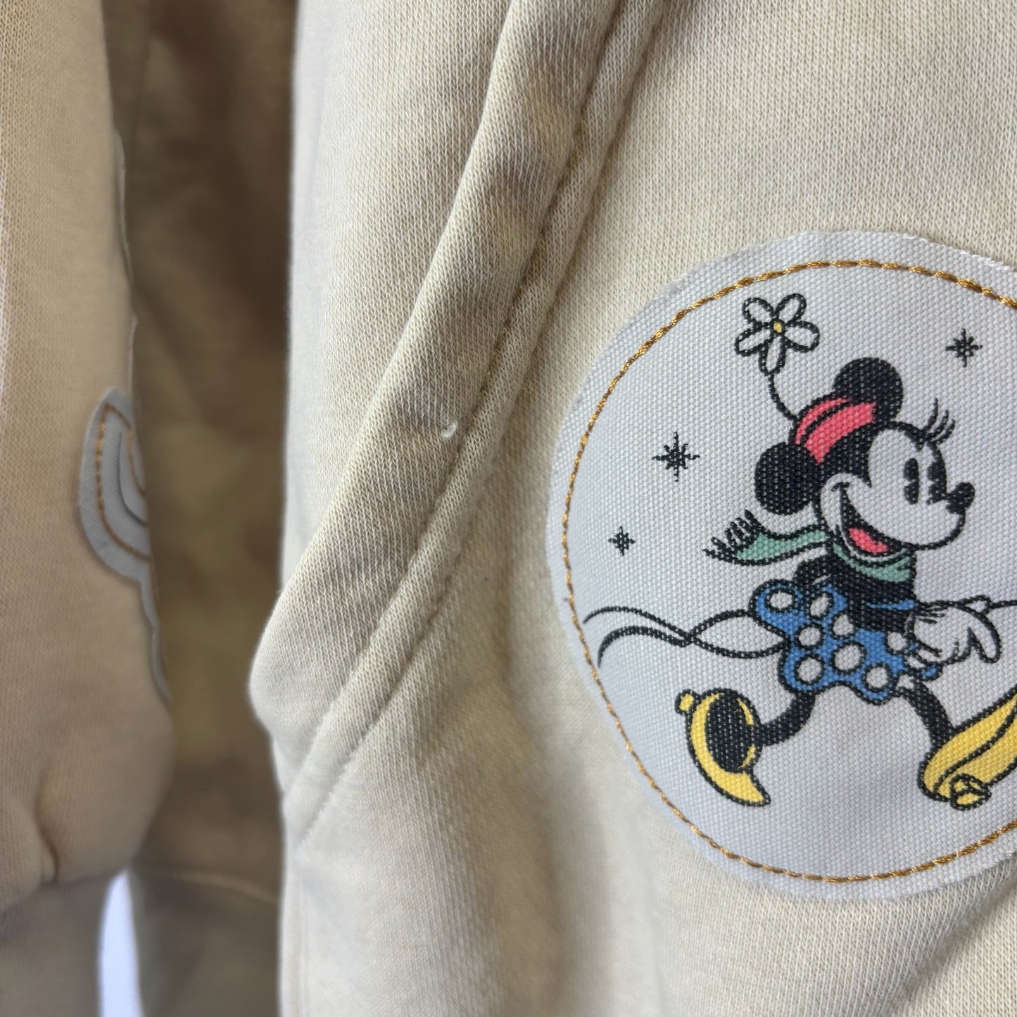 Jacket Other By Disney In Cream, Size: L