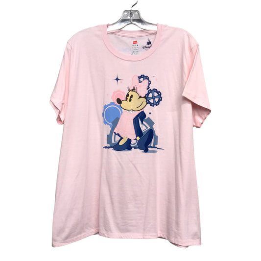 Top Ss By Disney Store In Pink, Size:2X