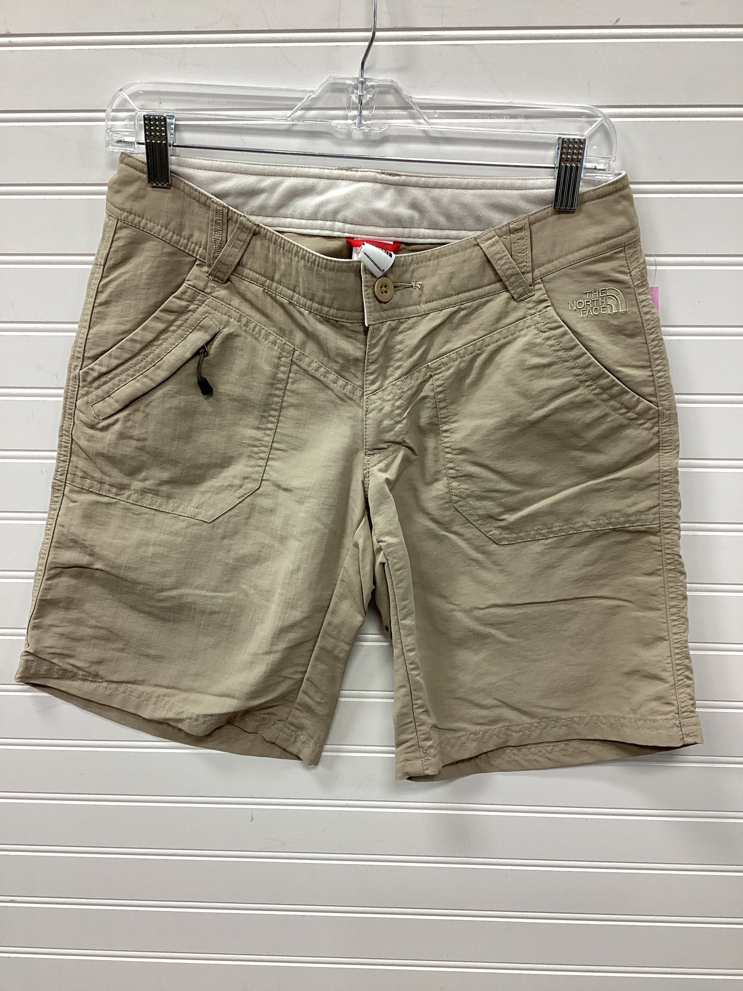 Athletic Shorts By The North Face In Tan, Size:4