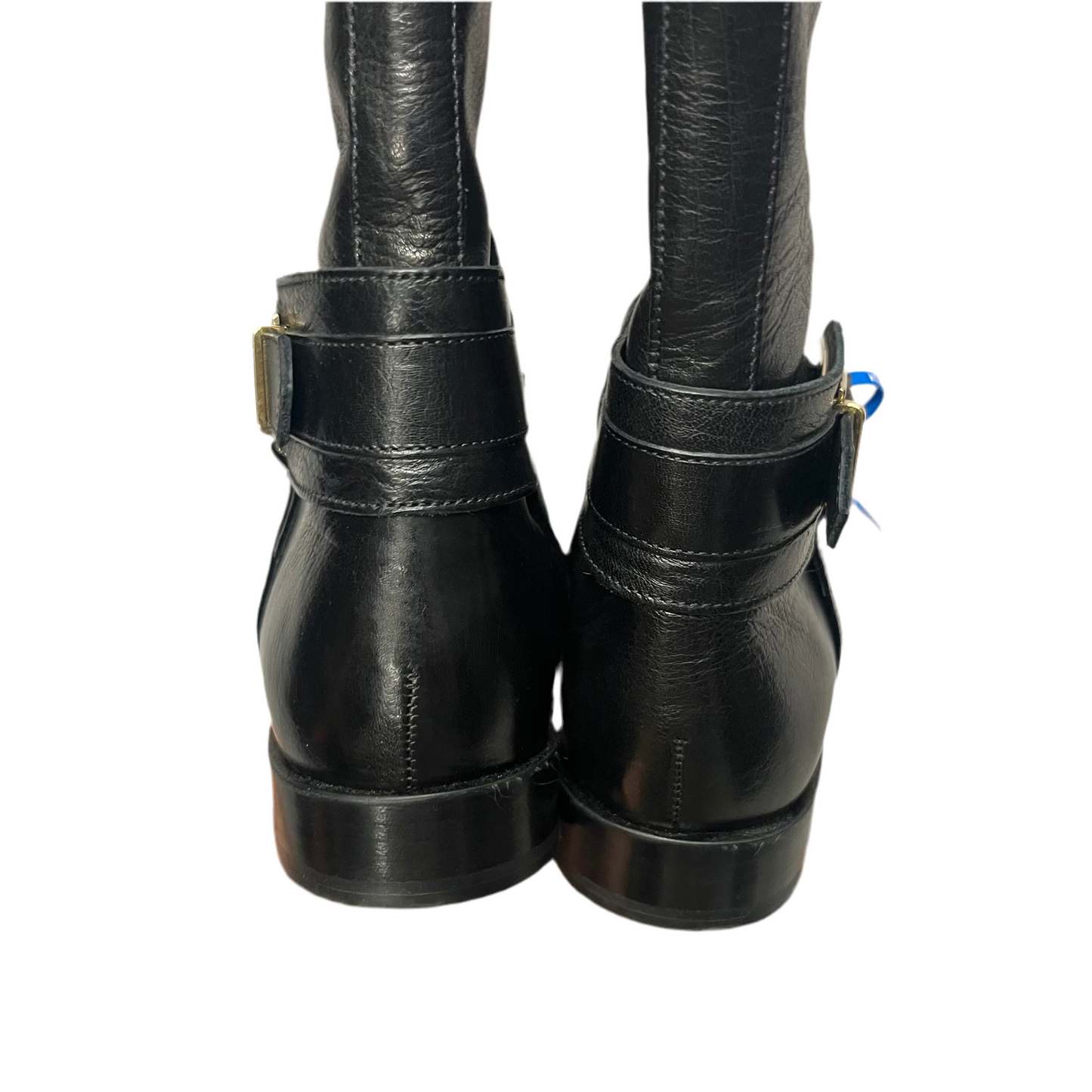 Boots Luxury Designer By Burberry In Black, Size: 9