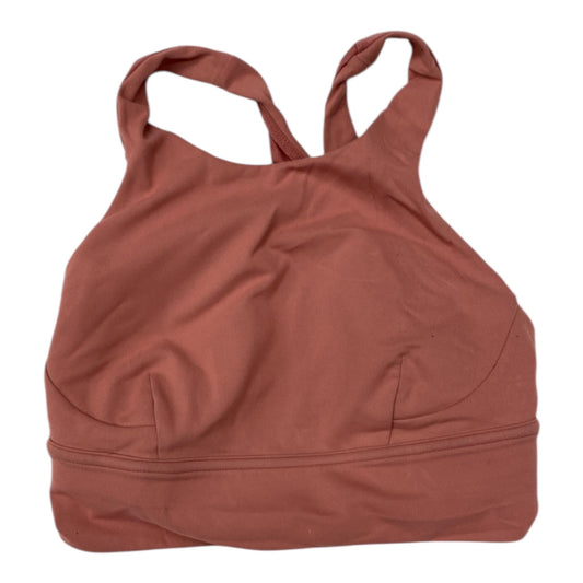 Athletic Bra By Lululemon In Mauve, Size:4