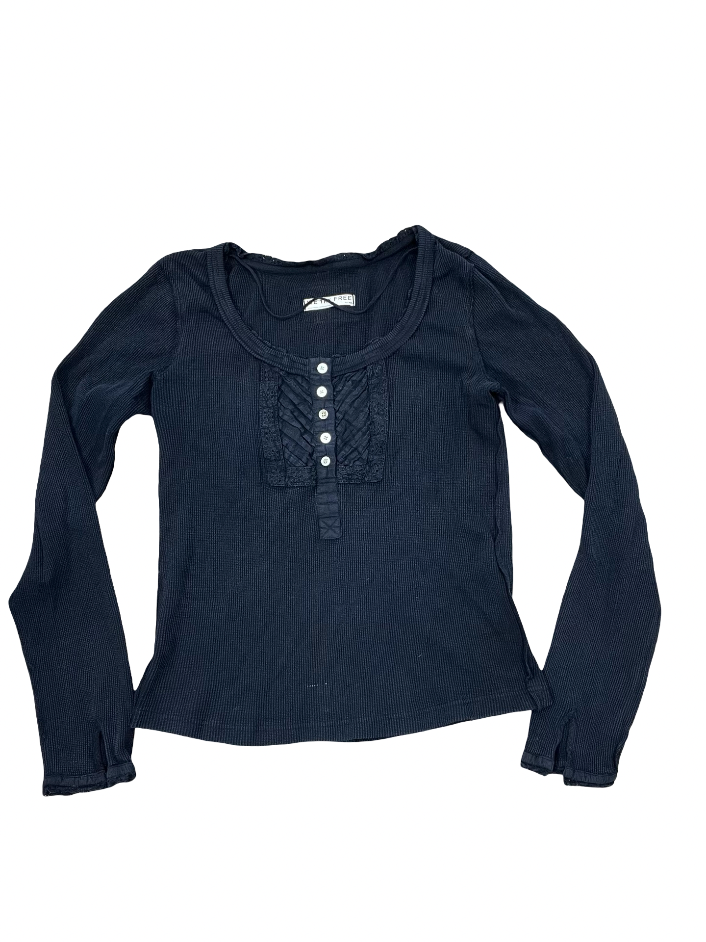 Top Ls By We The Free In Black, Size:M
