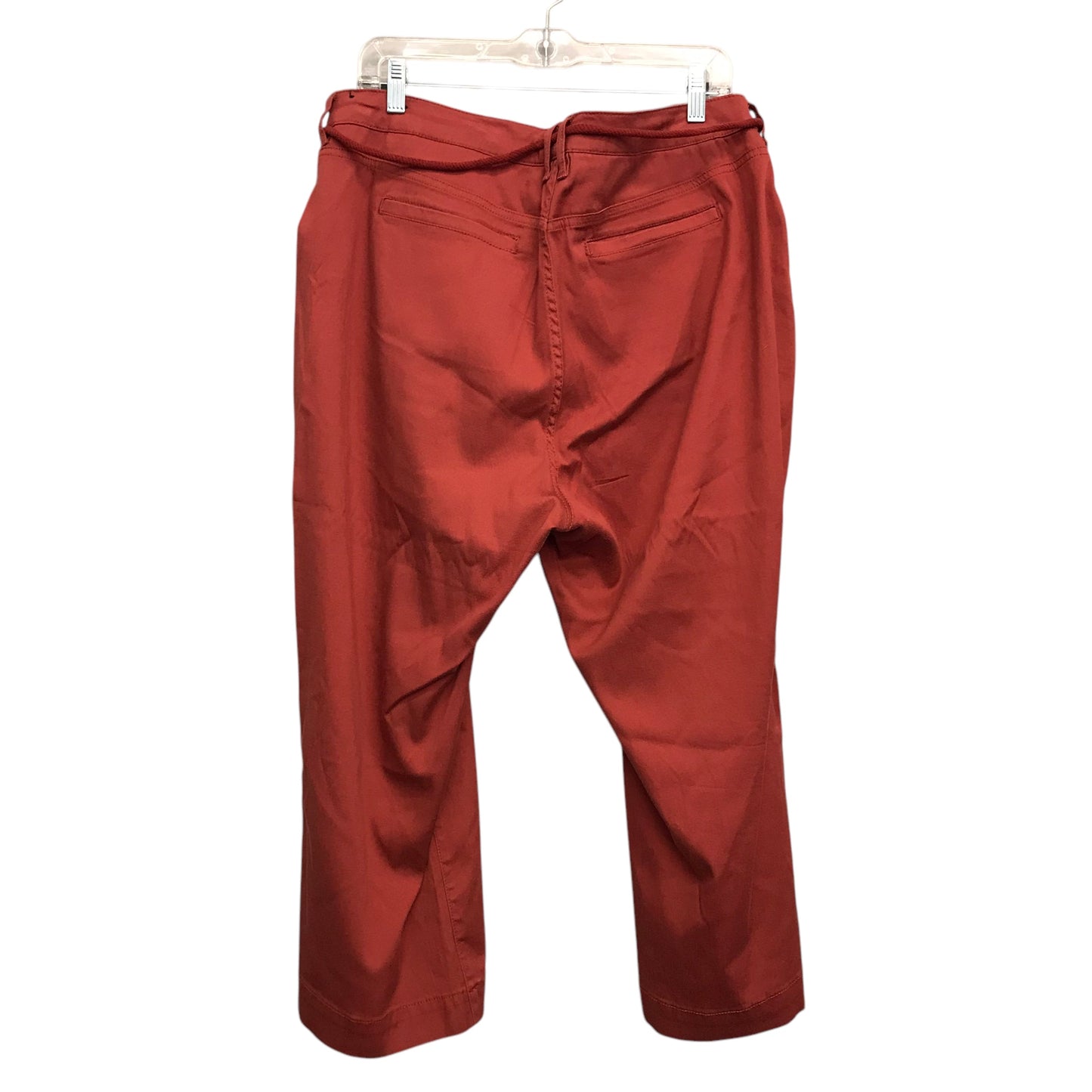 Pants Cropped By Liverpool In Orange, Size:16