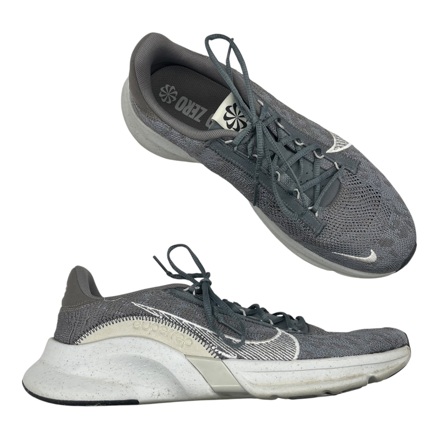 Shoes Athletic By Nike In Grey, Size:10.5