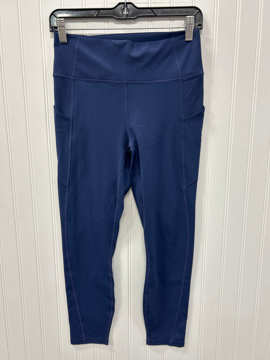 Athletic Leggings By Fabletics In Navy, Size:M