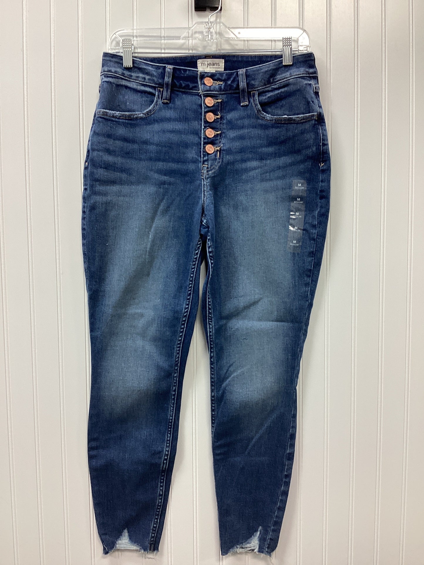 Jeans Skinny By Maurices In Blue Denim, Size:8