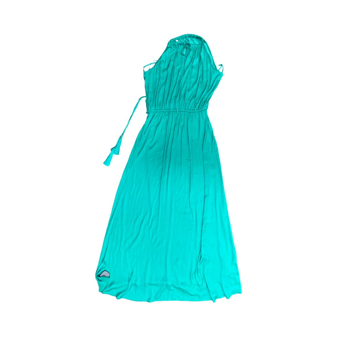 Dress Casual Maxi By Loft In Green, Size:Xs