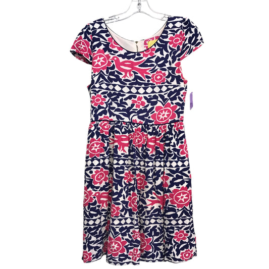 Dress Party Short By Maeve In Blue & Pink, Size:S