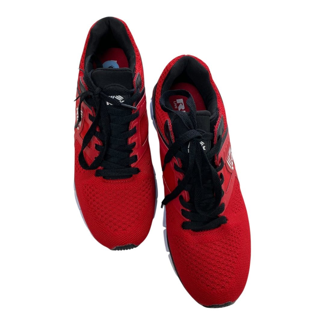 Shoes Athletic By Reebok In Red, Size:9