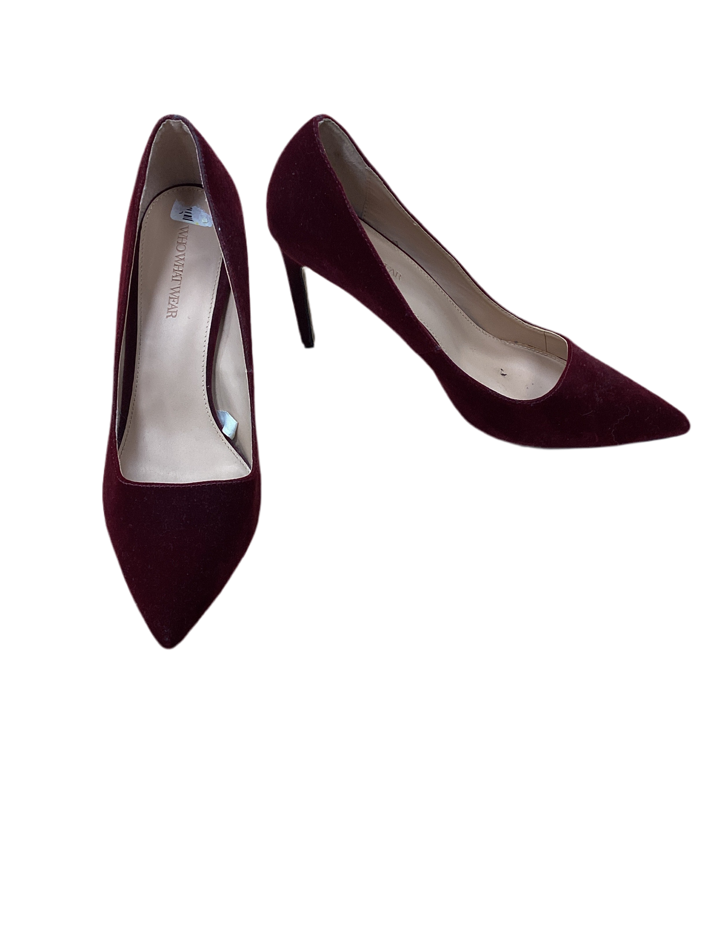 Shoes Heels Stiletto By Who What Wear In Red, Size:8