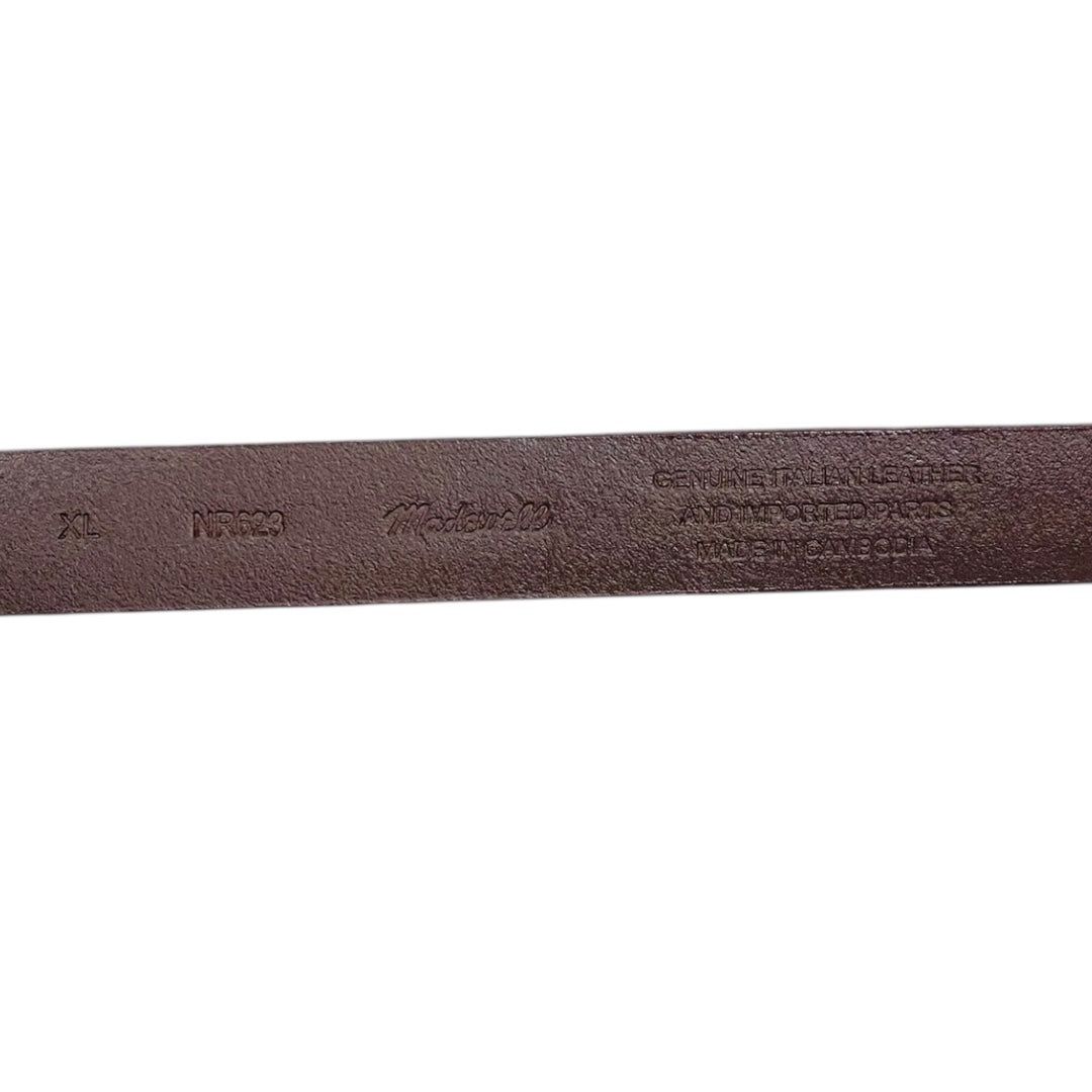 Belt Leather By Madewell In Brown, Size:Xlarge