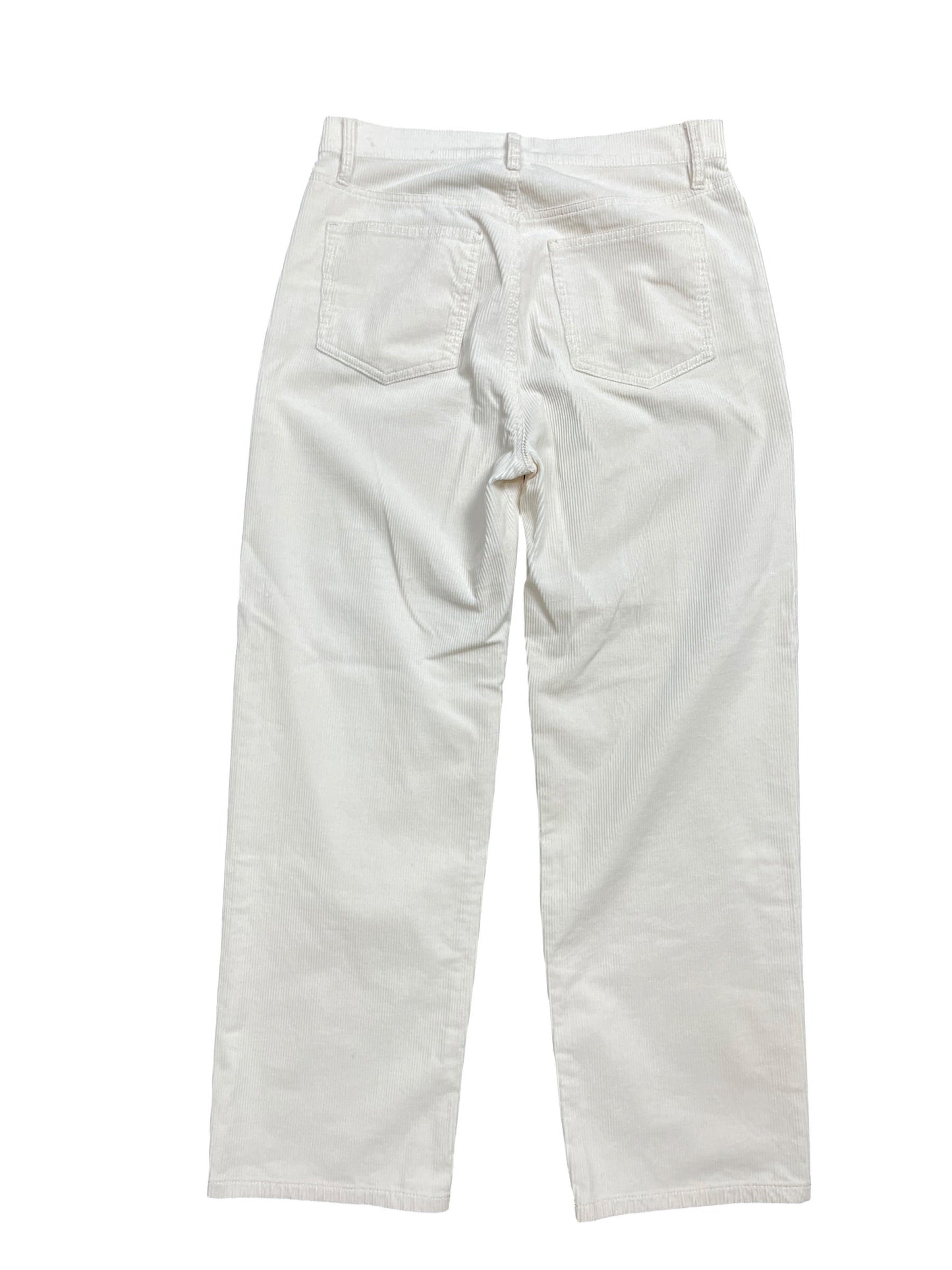 Pants Corduroy By Ann Taylor In Cream, Size:2